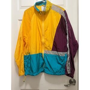 Urban Outfitters Women's Colorful Windbreaker